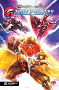 Thundercats X Silverhawks Thunderhawks #1 Cover R 1 in 100 Ivan Tao Signed By Larry Kenney Variant