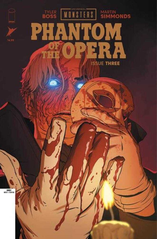 Universal Monsters Phantom Of The Opera #3 (Of 4) Cover F Inc 1:75 Mattia De Iulis Variant