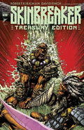 Comic book cover of 'Skinbreaker' Treasury Edition with a warrior character and red background.
