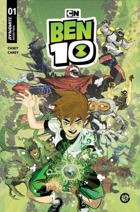 Ben 10 #1 Cover O 1 in 50 Signed Edition By Man Of Action Team Variant