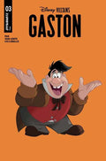 Disney Villains Gaston #3 Cover B Animation Art Variant