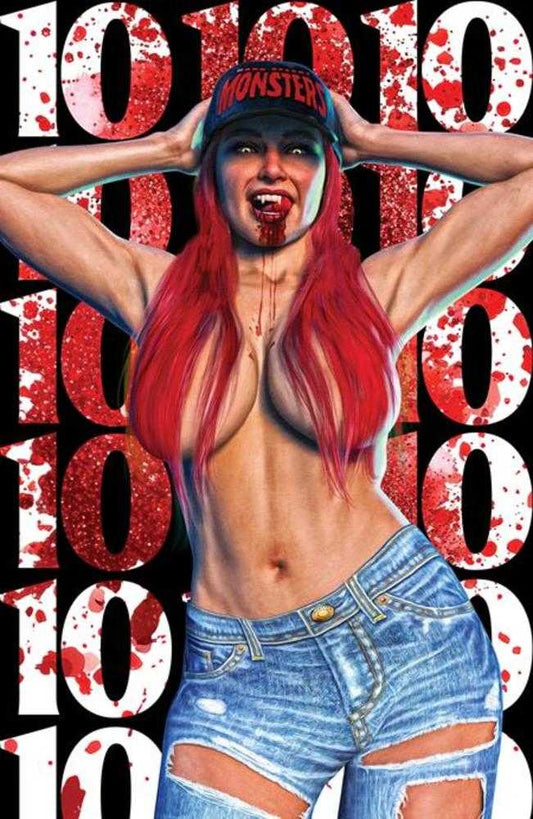 Mark Spears Monsters #10 Cover F Mark Spears 1 in 50 Fangirl Spot Foil Variant