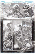Olympus Saga Megalith #1 (Of 4) Cover H Lewis Larosa Original Art Edition 5 Variant