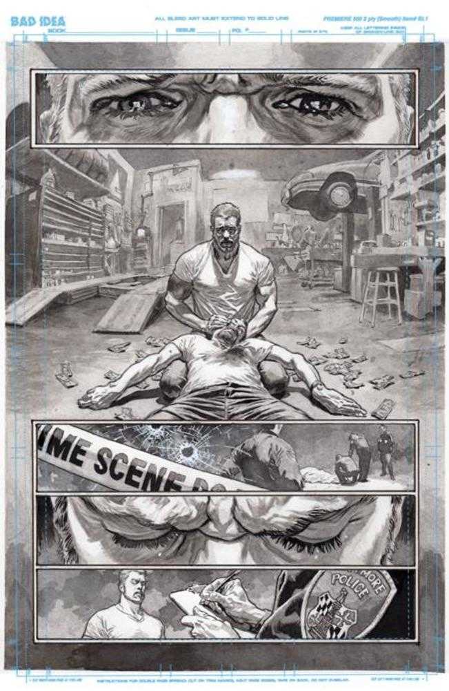 Olympus Saga Megalith #1 (Of 4) Cover J Lewis Larosa Original Art Edition 7 Variant