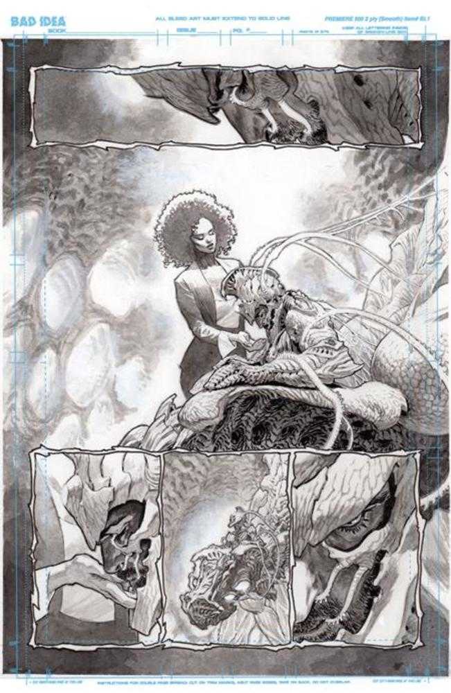 Olympus Saga Megalith #1 (Of 4) Cover K Lewis Larosa Original Art Edition 8 Variant