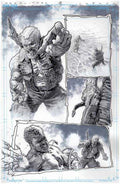 Olympus Saga Megalith #1 (Of 4) Cover Zd Lewis Larosa Original Art Edition 27 Variant