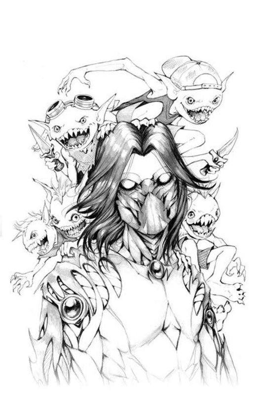 Darkness (2025) #5 Cover D 1 in 50 Camilla Derrico Black & White Variant