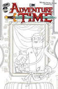 Adventure Time (2025) #14 Cover E Inc 1:20 Nick Winn Black & White Variant