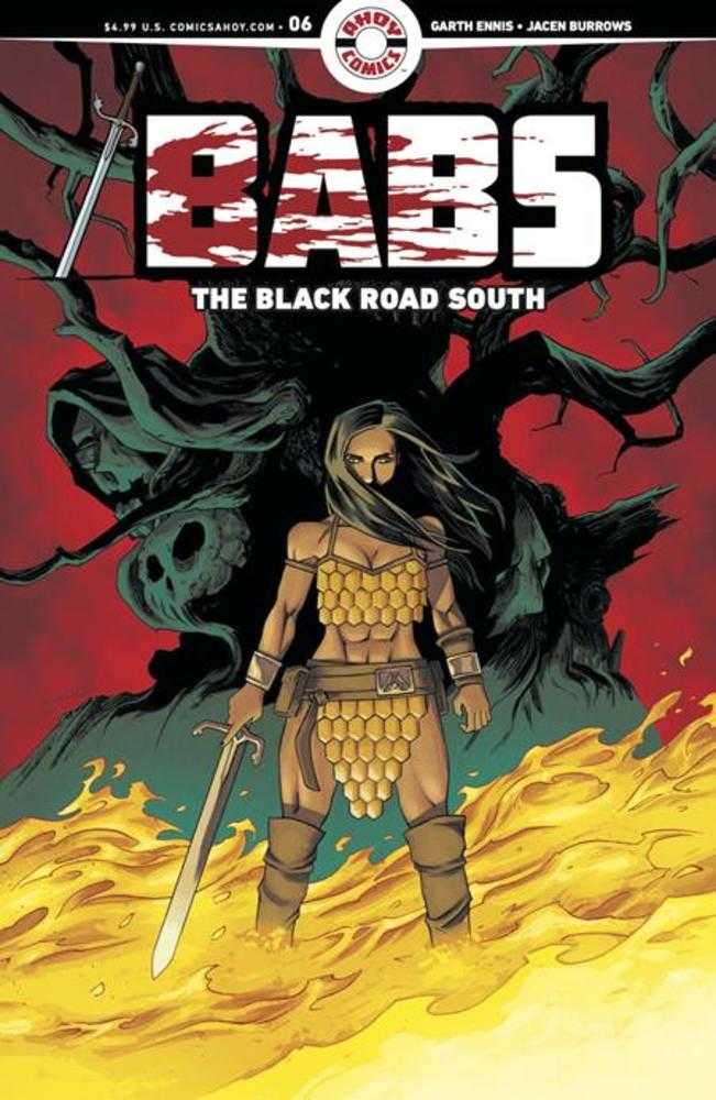Babs The Black Road South #6 (Of 6) Cover B 3 Copy Declan Shalvey Unlock Variant (Mature)
