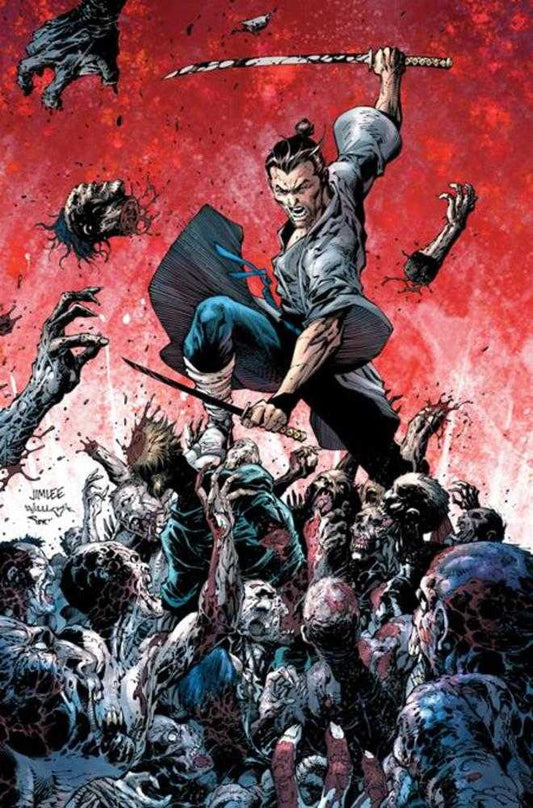 Dead Samurai #8 Cover E 1 in 100 Jim Lee Virgin Signed Variant (Mature)