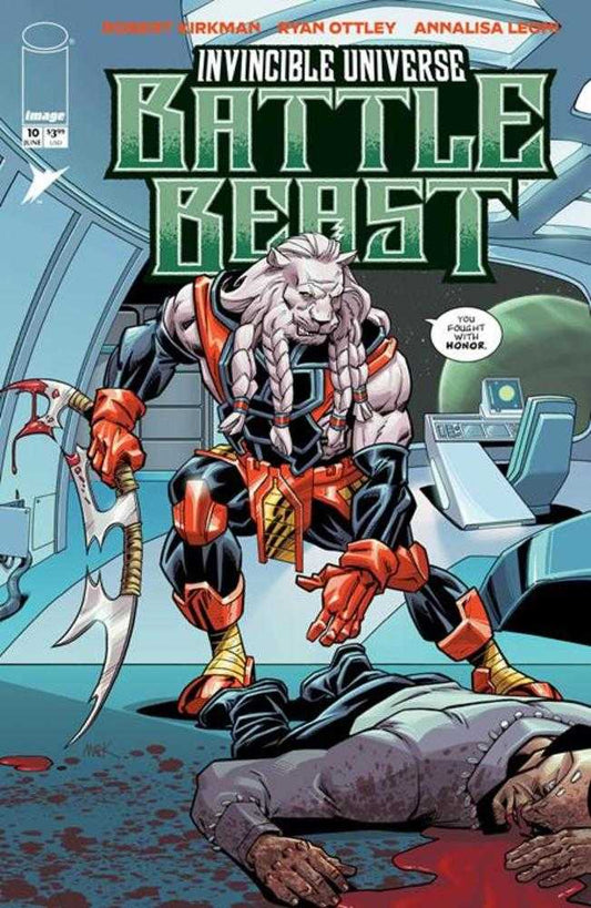 Invincible Universe Battle Beast #10 Cover E 1 in 50 Mark Englert Variant