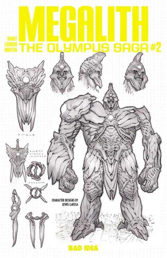 Olympus Saga Megalith #2 (Of 4) Cover E 1 in 50 Lewis Larosa Design Variant