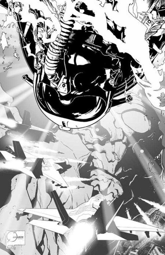 Olympus Saga Megalith #2 (Of 4) Cover F 1 in 100 Joe Quesada Bw Variant