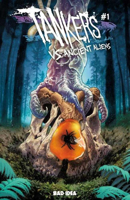 Tankers vs Ancient Aliens #1 (Of 4) Cover I Inc 1:150 Trevor Hairsine Ancient Amber Variant