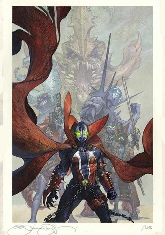 Spawn #376 Cover C 1 in 50 Simone Bianchi Foil Full Art Variant