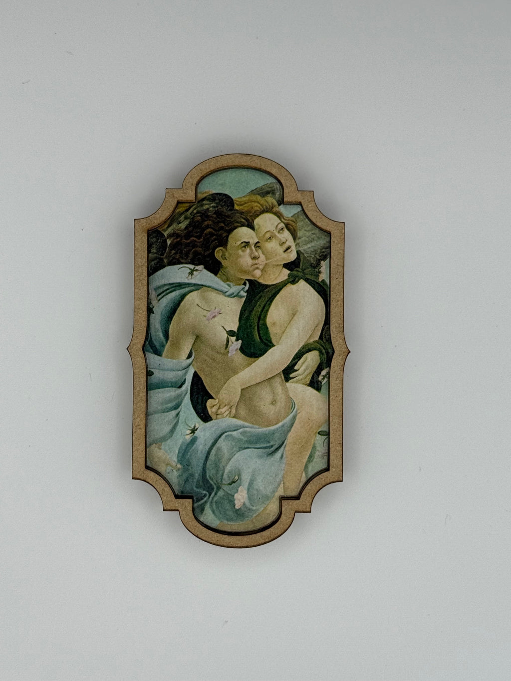 Renaissance Art Wooden Magnet Set of 3