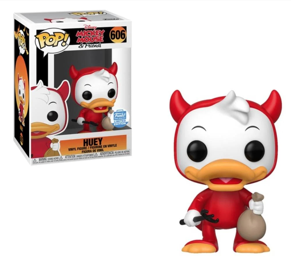 Pop! Disney Trick Or Treat Huey #606 - Funko Limited Edition