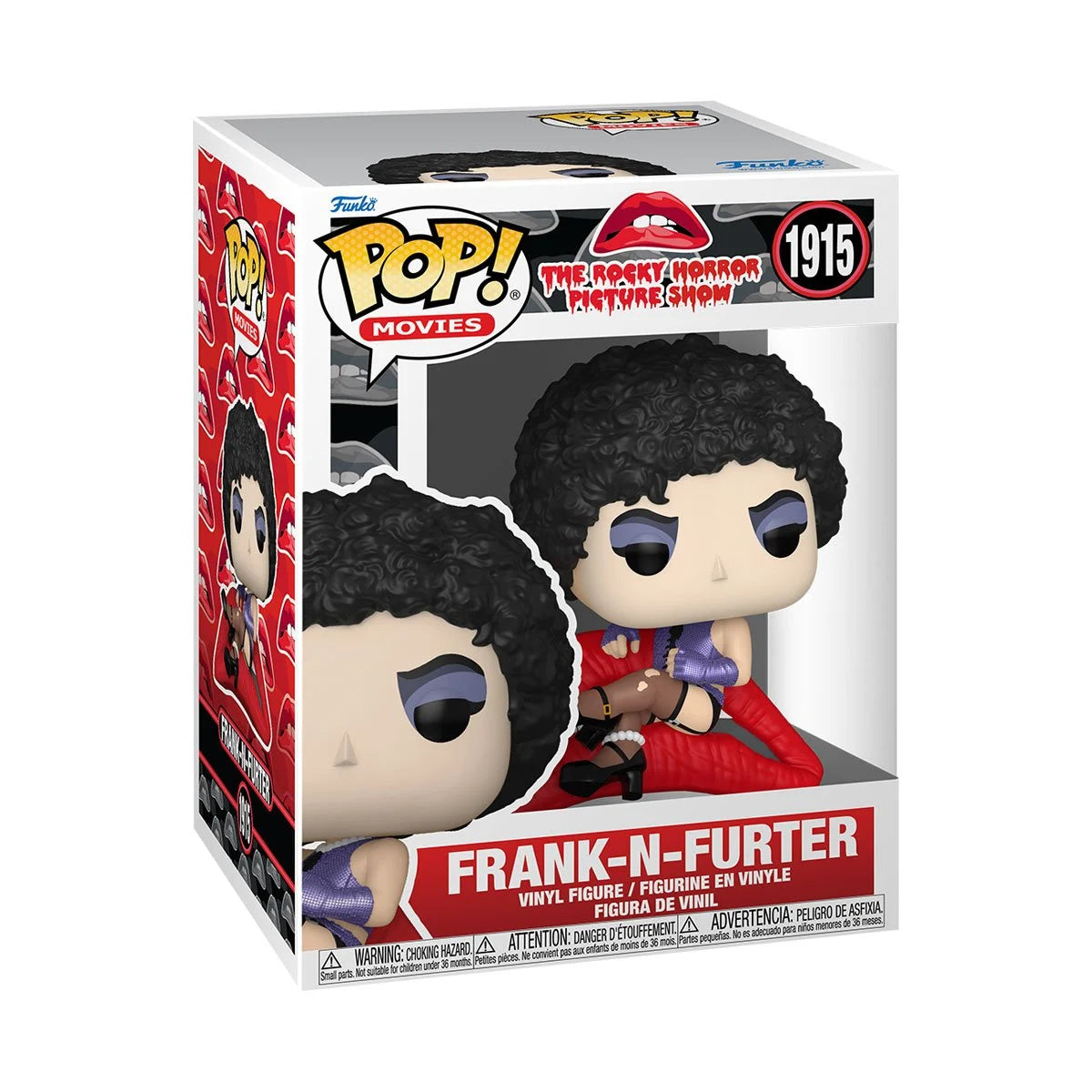 Funko Pop! vinyl figure packaging for Frank-N-Furter from The Rocky Horror Picture Show