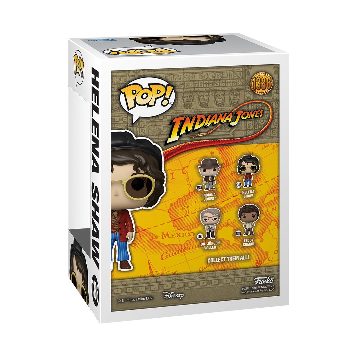 Indiana Jones and the Dial of Destiny Helena Shaw #1386 Funko Pop! Vinyl Figure