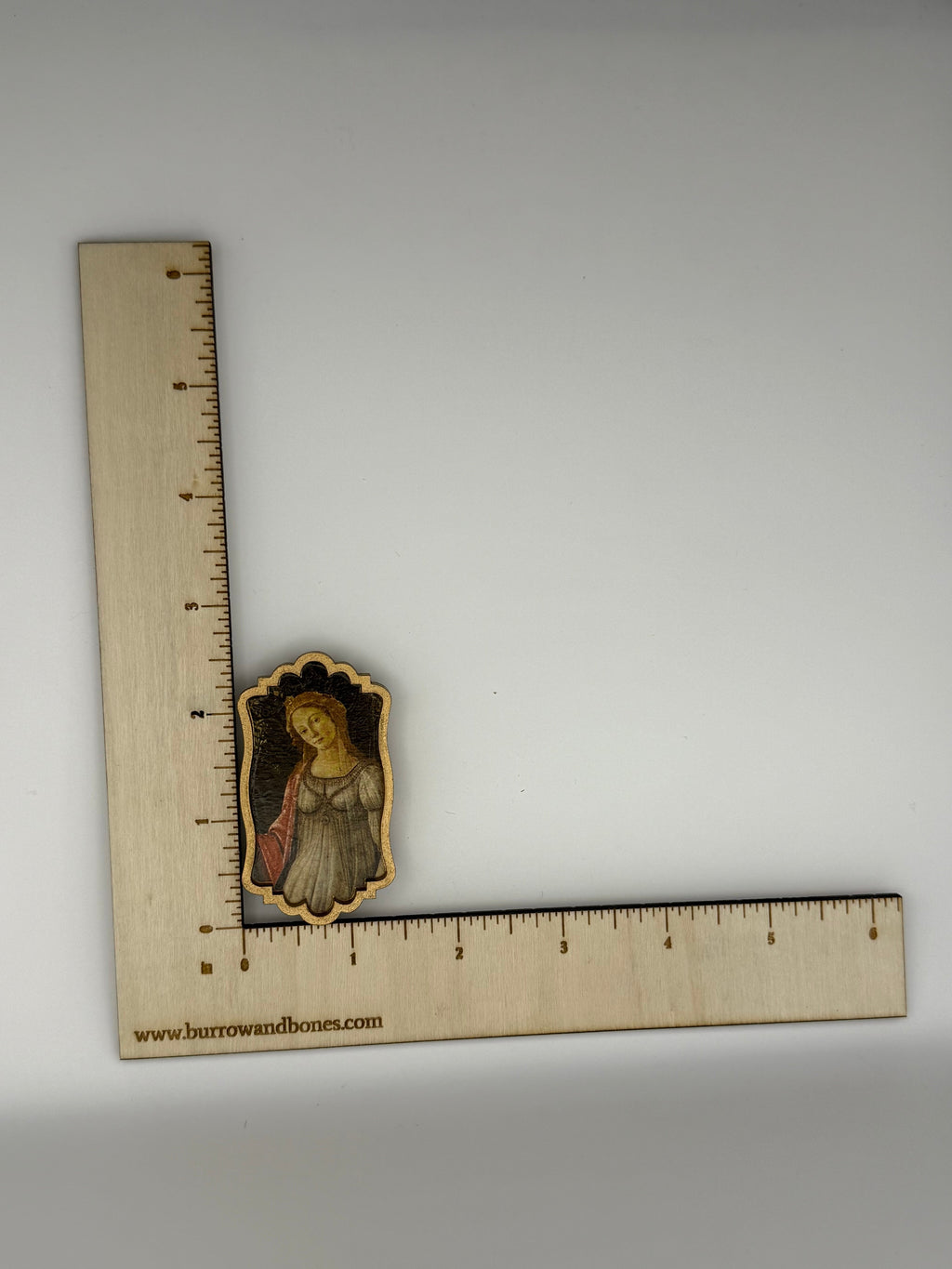 Handmade Wood Art Magnet Set of 3 – Sandro Botticelli, Primavera (c. 1480)