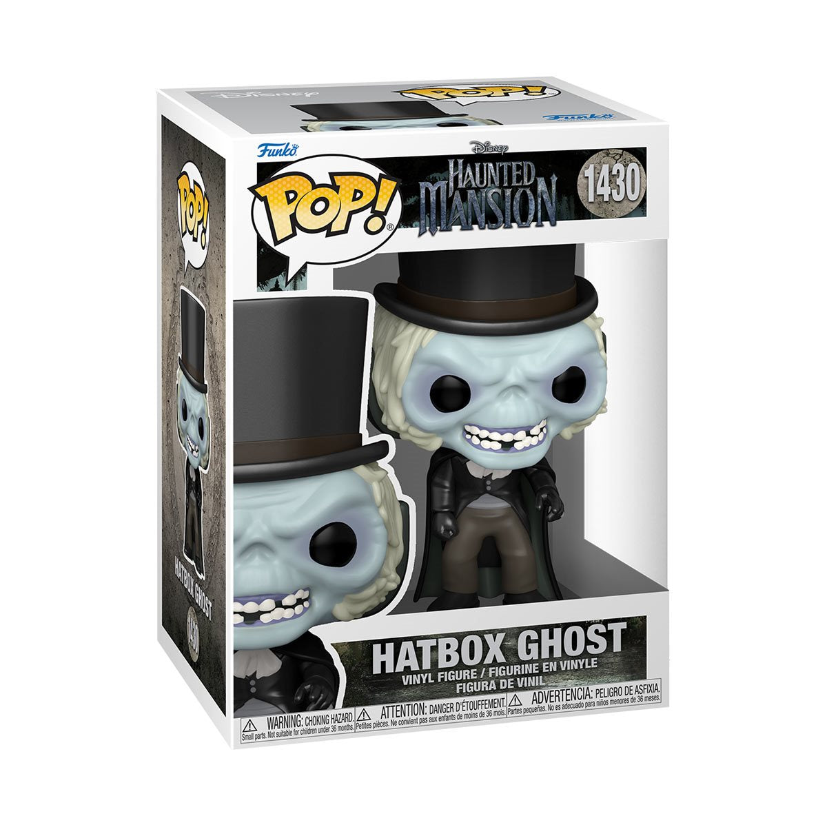 Haunted Mansion Hatbox Ghost Funko Pop! Vinyl Figure #1430