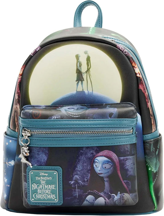 Loungefly Disney Nightmare Before Christmas Final Frame Mini Backpack