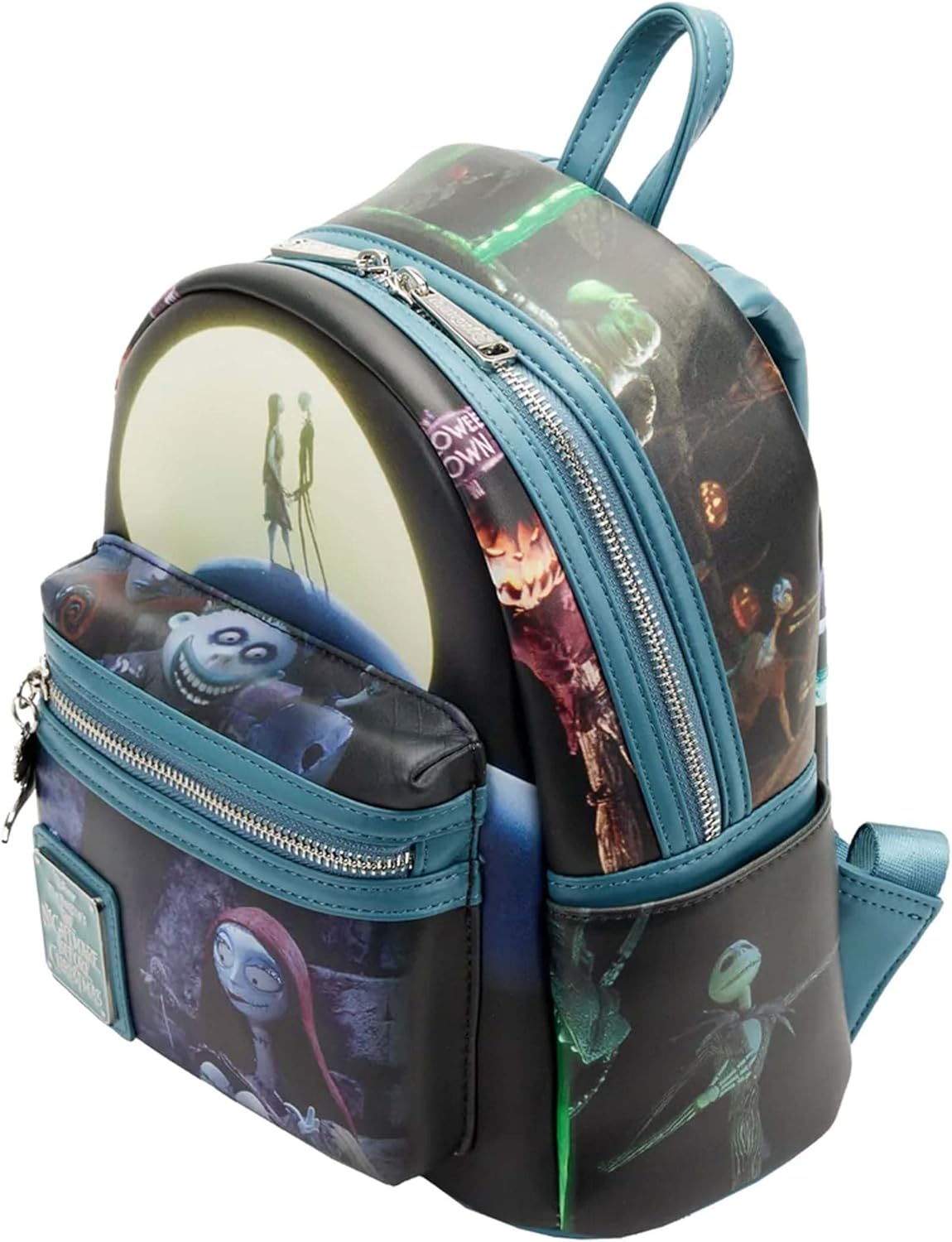 Loungefly Disney Nightmare Before Christmas Final Frame Mini Backpack
