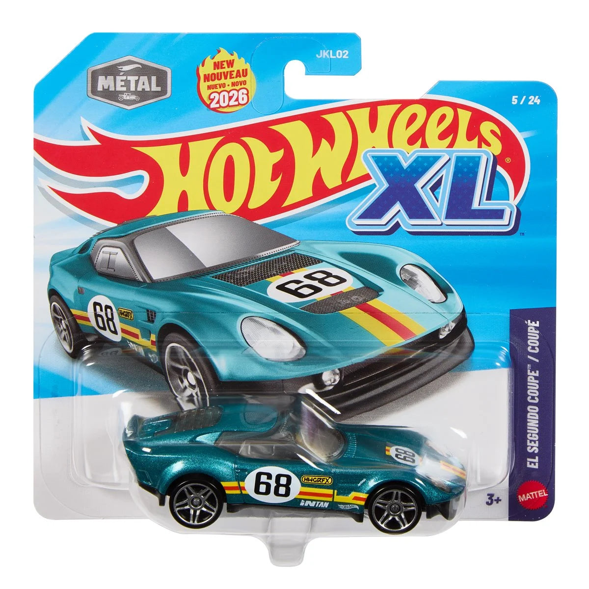 Hot Wheels XL Vehicles 1:43 Scale 2026 – Black Dragon Comics