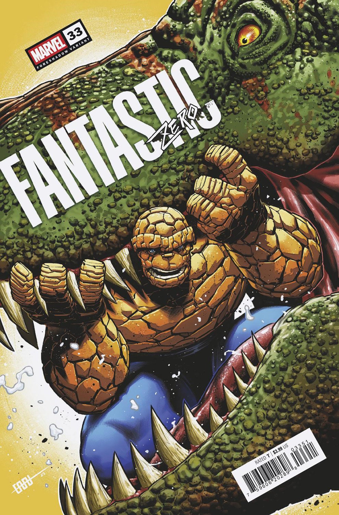 Fantastic Four #33 Cafu Foreshadow Variant [Doom]