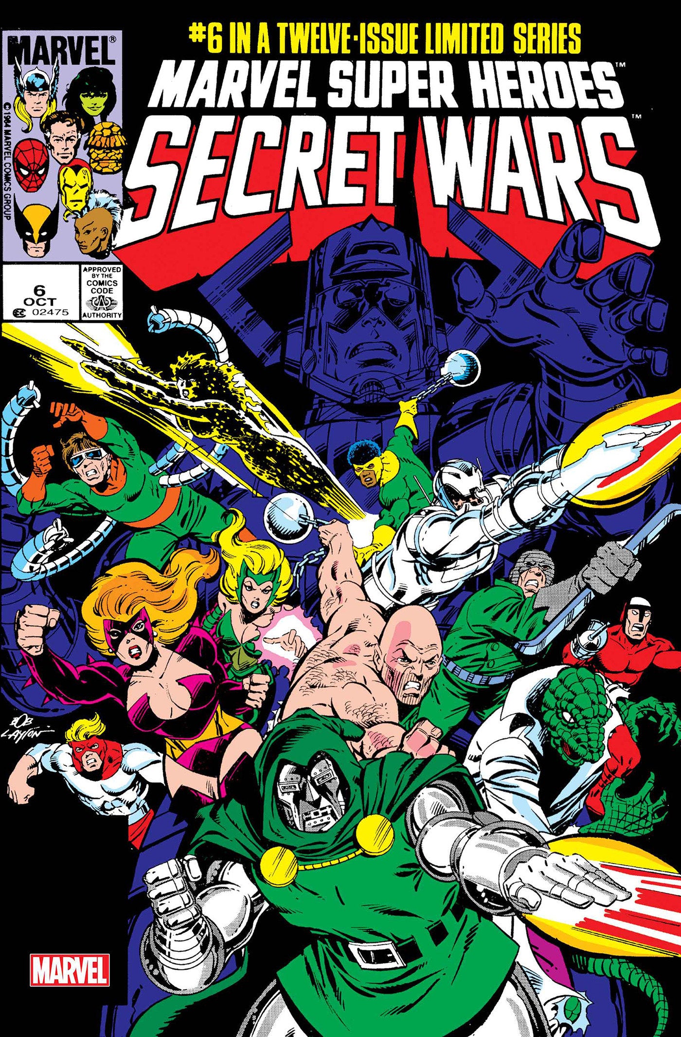 Marvel Super-Heroes Secret Wars (1984) #6B Facsimile Edition