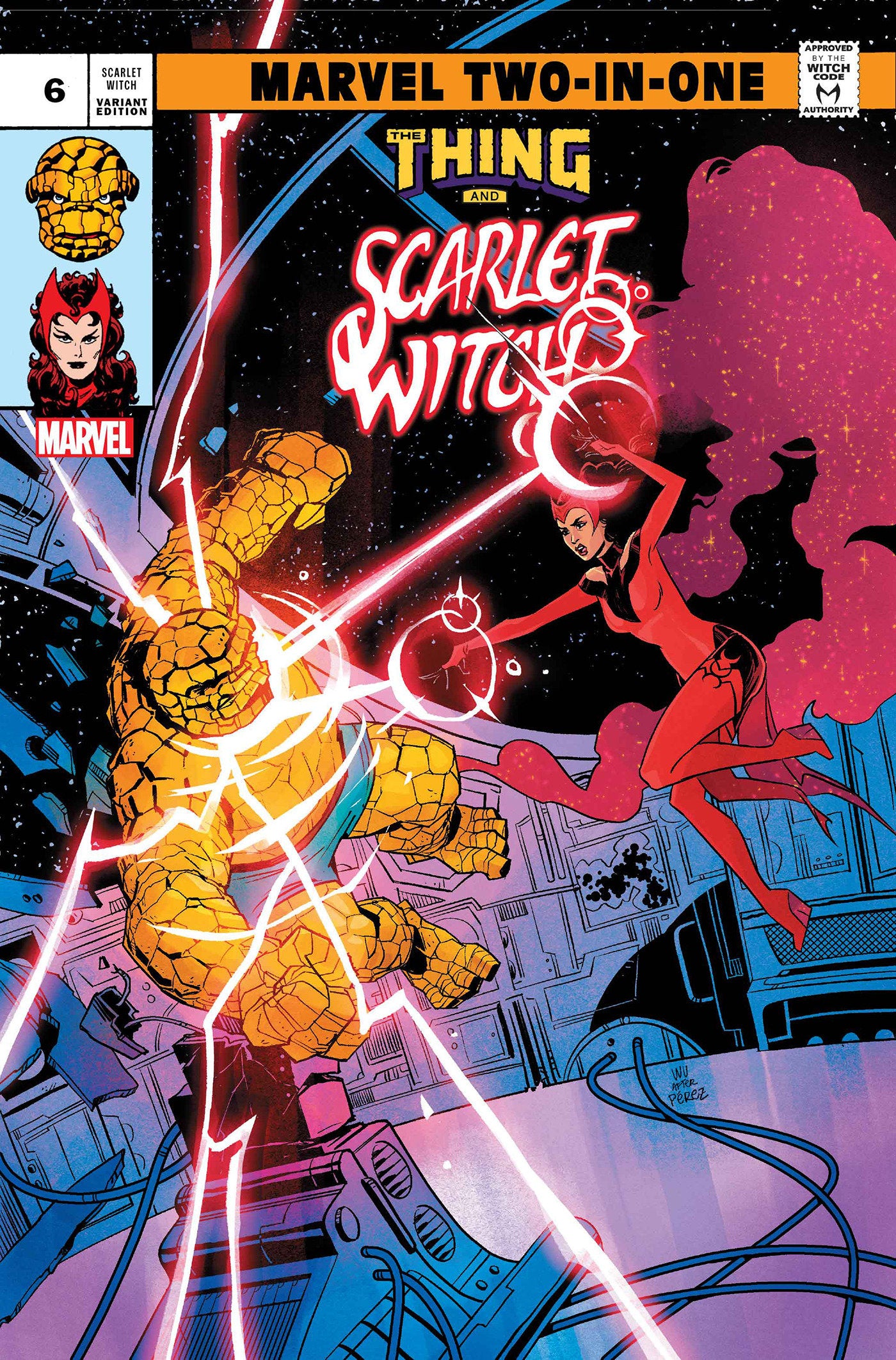 Scarlet Witch #6 Annie Wu Marvel Two-In-One Variant