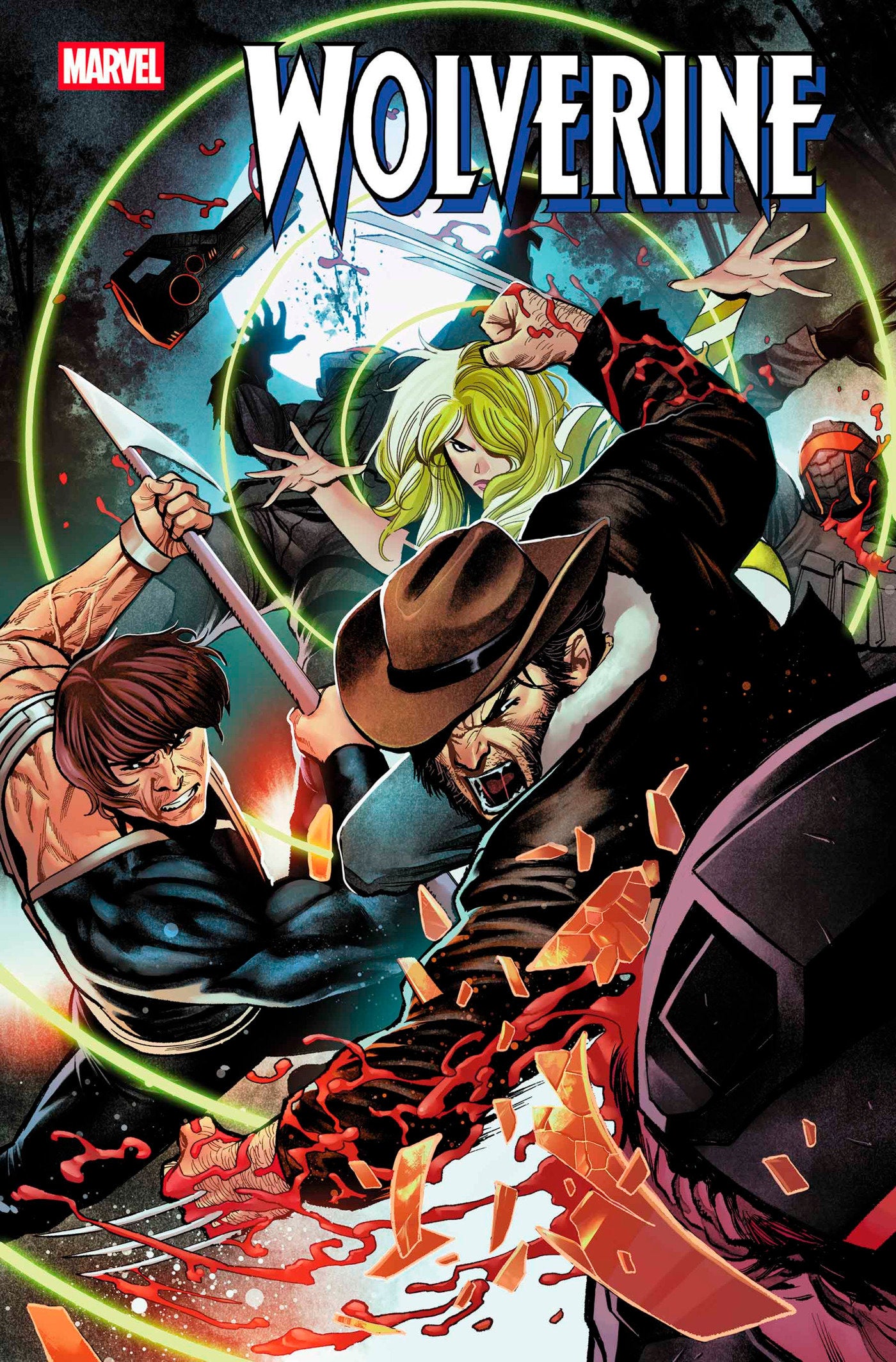 Cover of Wolverine #9 featuring an action-packed scene with Wolverine and other characters from the Marvel universe.
