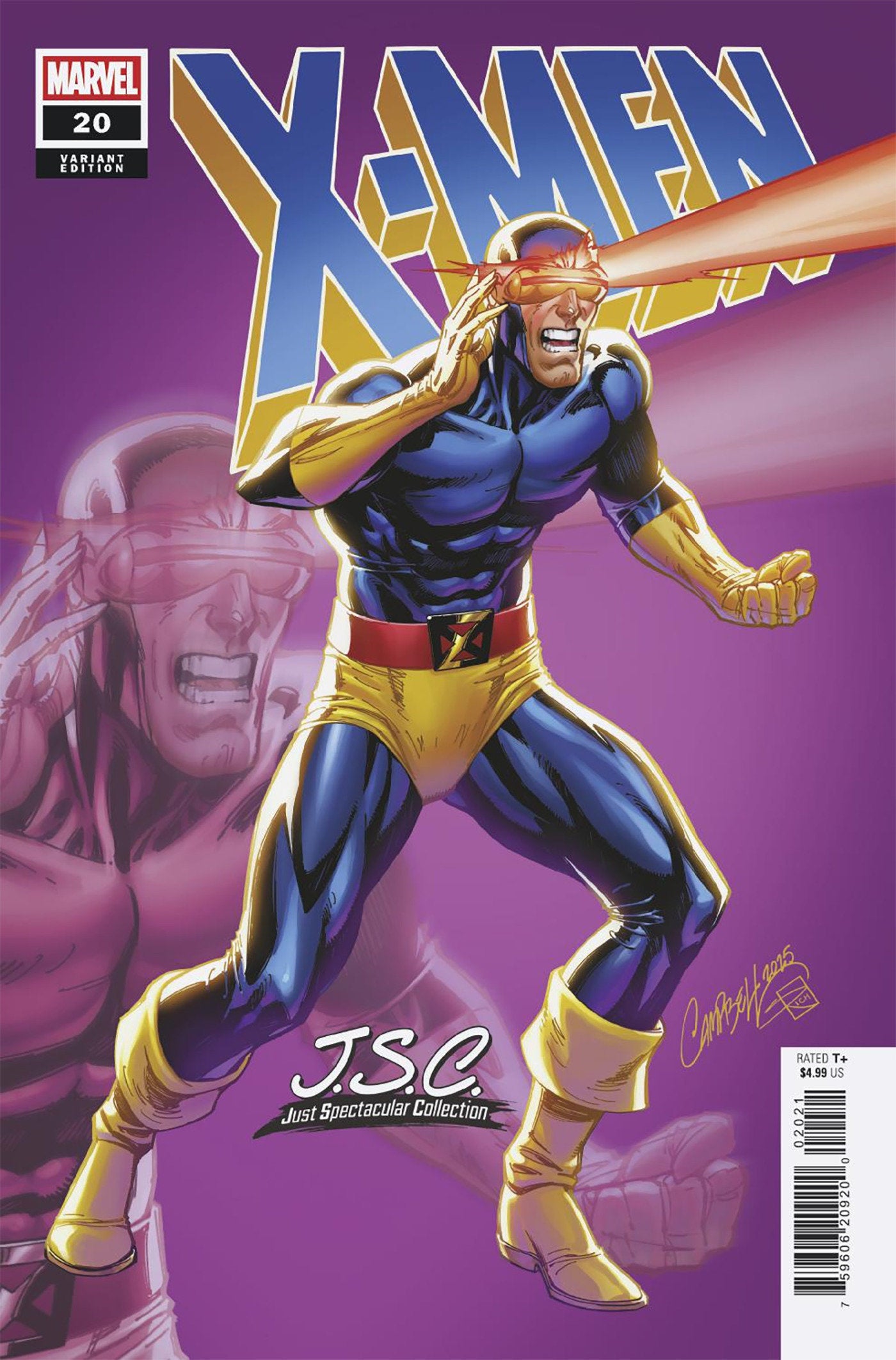X-Men #20 J. Scott Campbell Just Spectacular Collection Variant