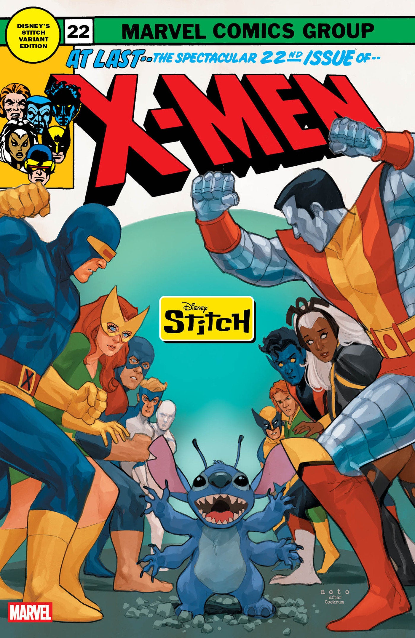 X Men #22 Phil Noto Disney Stitch Variant
