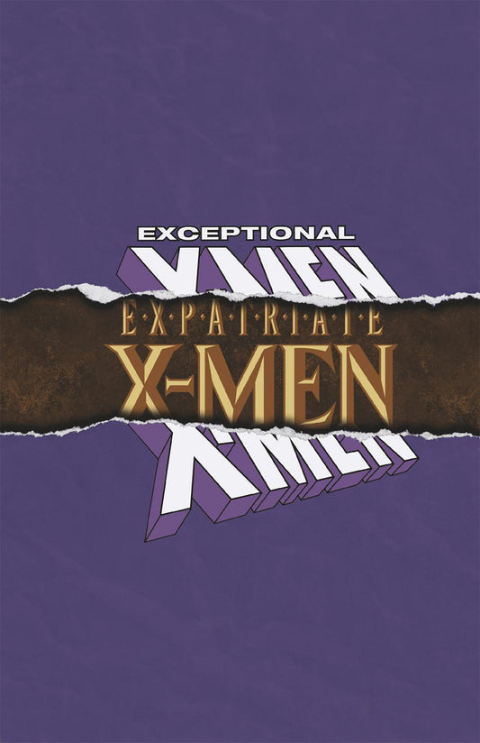 Exceptional X Men #13 Foreshadow Logo Variant