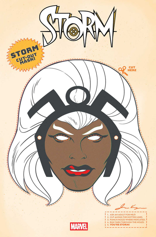 Storm #12 Retro Halloween Mask Variant