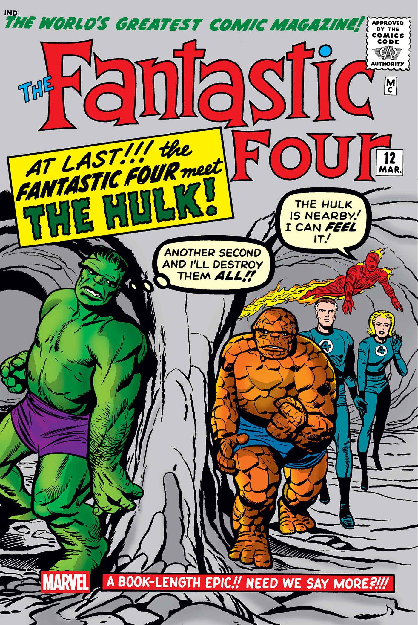Fantastic Four (1961) #12B Facsimile Edition
