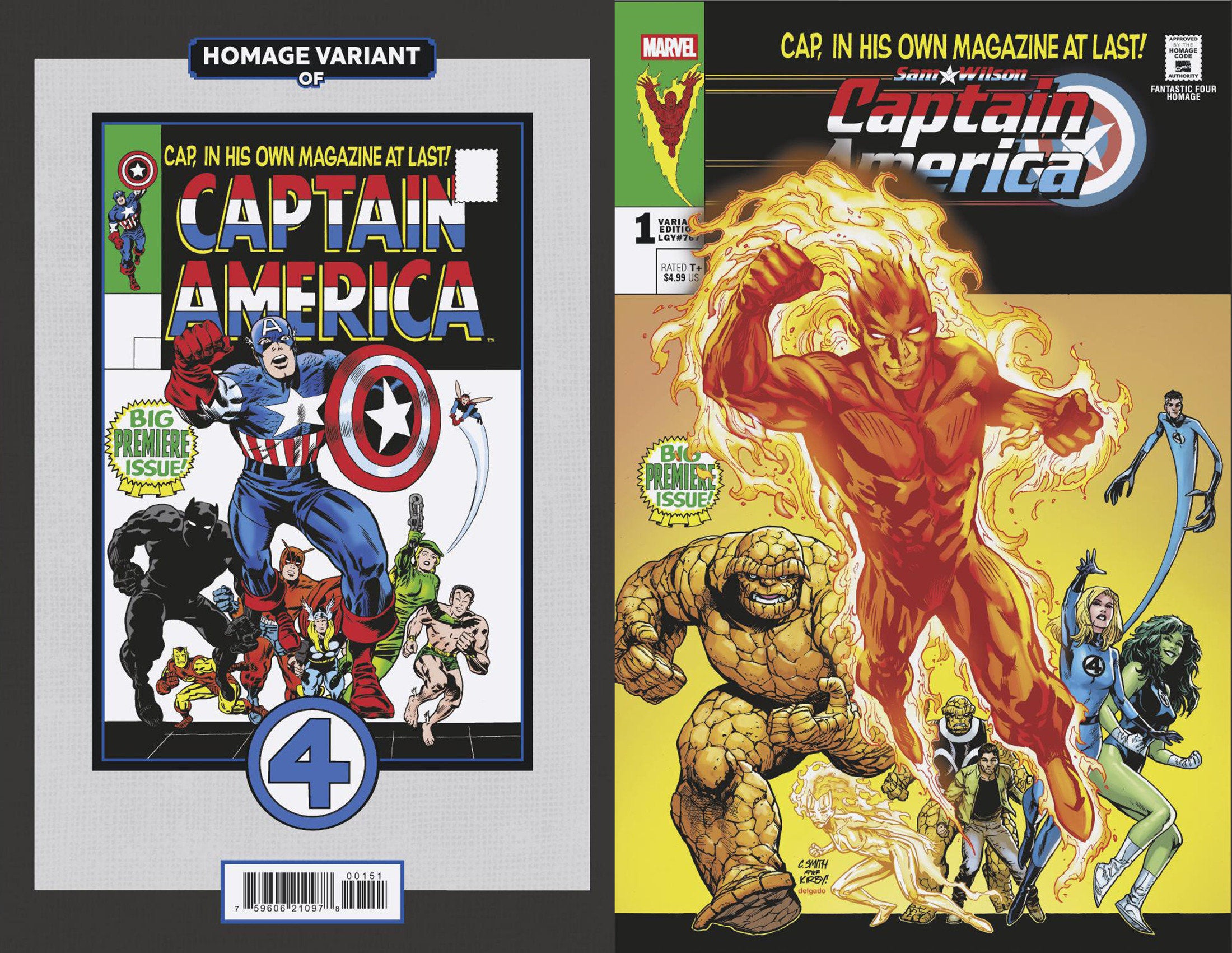 Sam Wilson, Captain America (2025) #1E