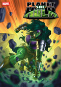 Planet She-Hulk (2026) #1E - artist: Aaron Kuder, cover-artist: Taurin Clarke, Female, Green, New, Old, She-Hulk, writer: Stephanie Phillips