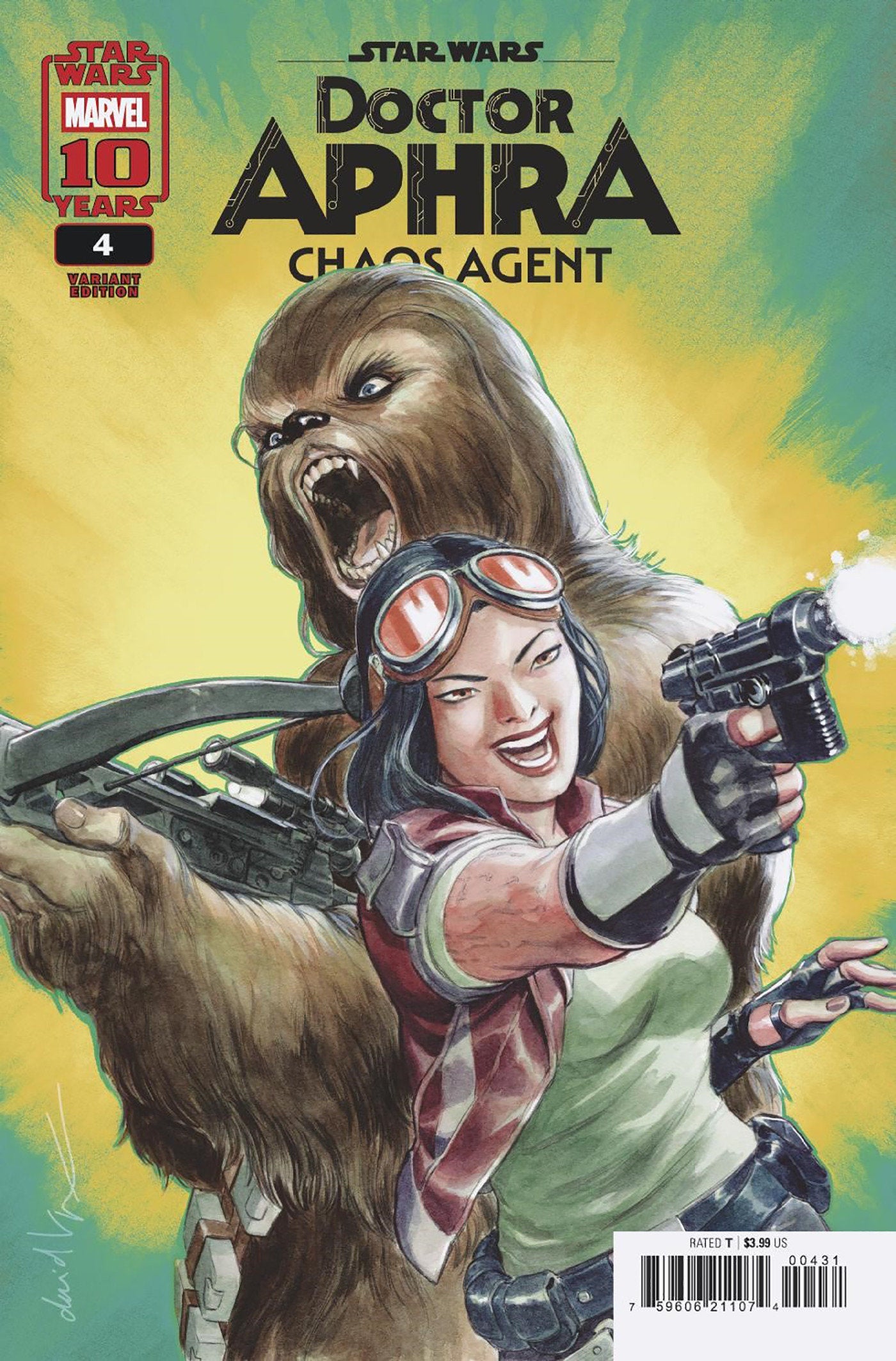 Star Wars: Doctor Aphra   Chaos Agent #4 David Lopez Variant