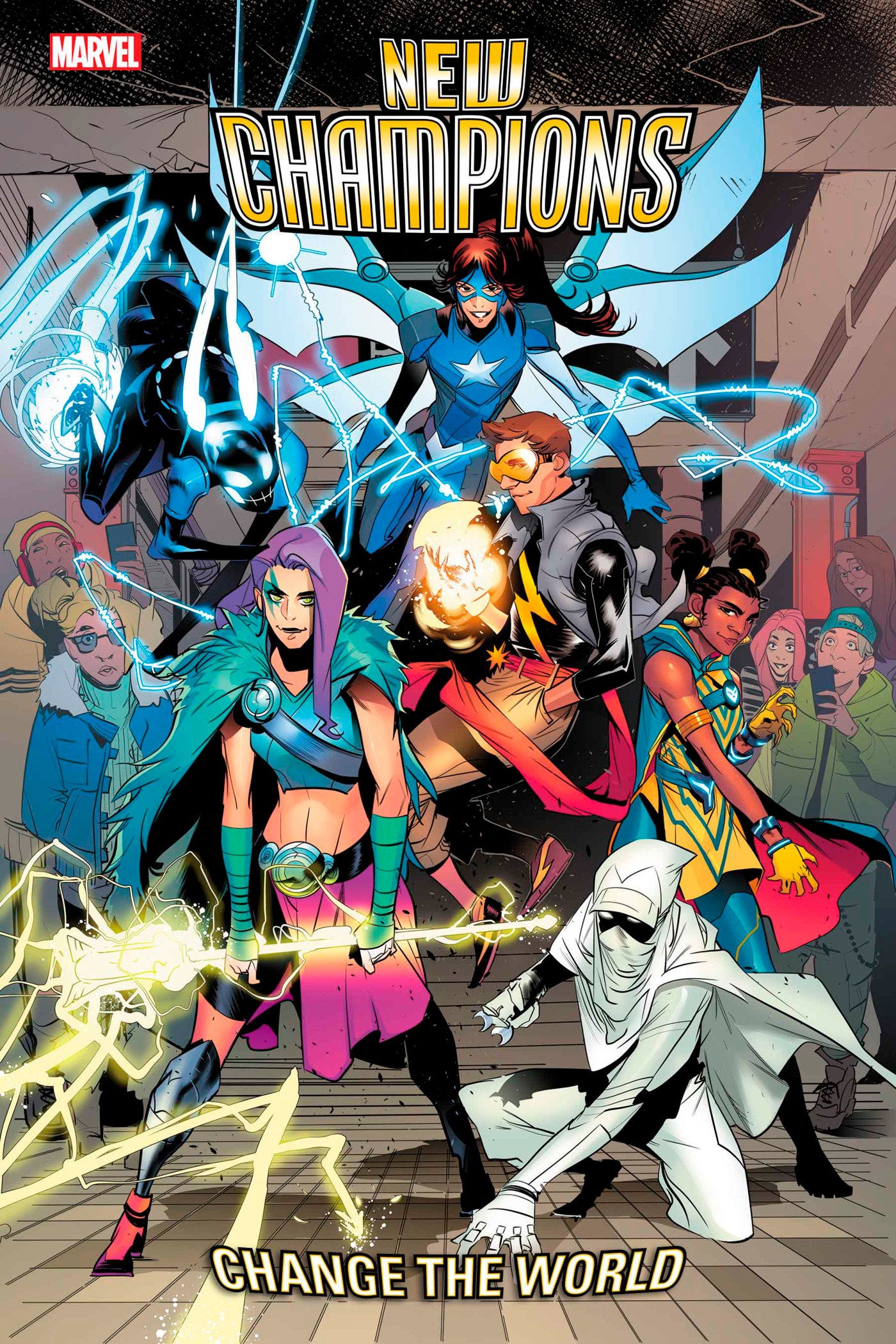 New Champions #1 Federico Vicentini Homage Variant