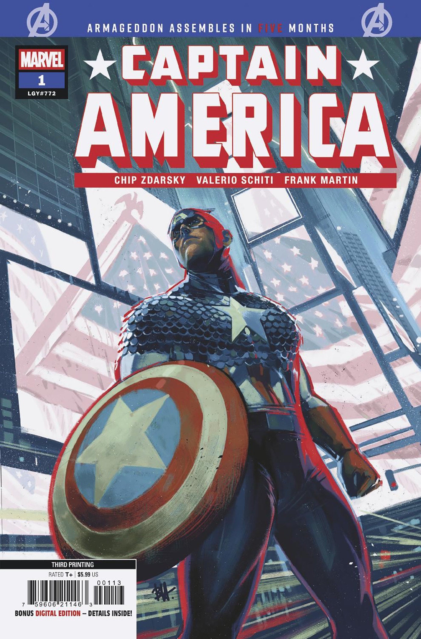 Captain America (2025) #1 Third Printing