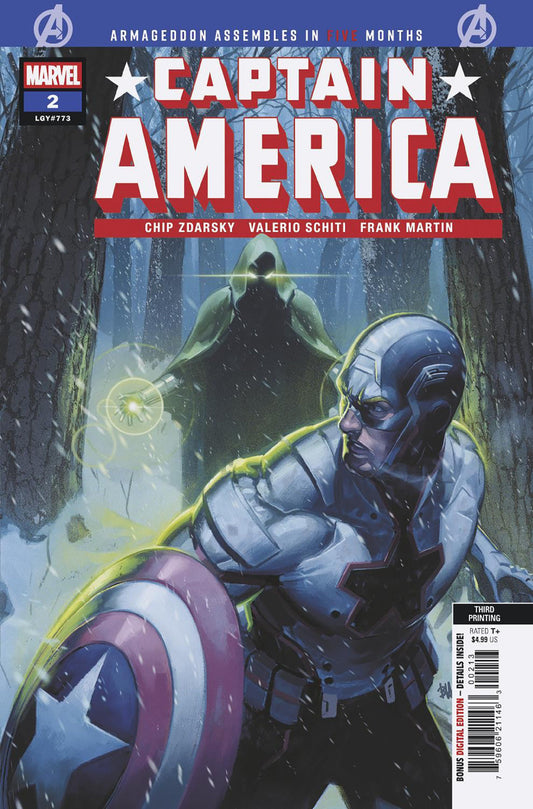 Captain America (2025) #2 Third Printing