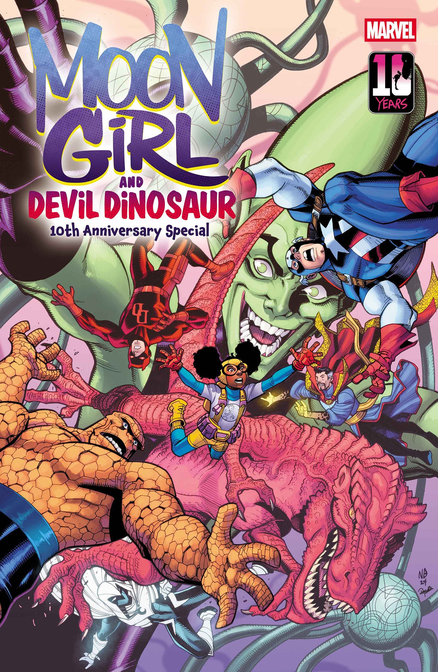 Moon Girl & Devil Dinosaur 10th Anniversary Special (2025) #1