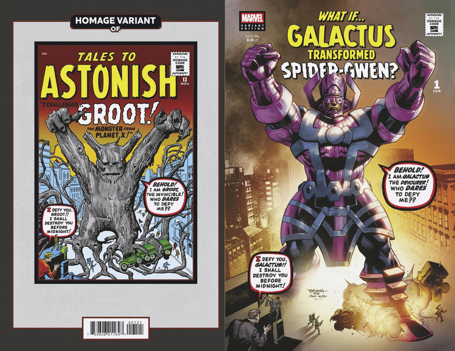 What If...? Galactus: Galactus Transformed Spider-Gwen (2025) #1B