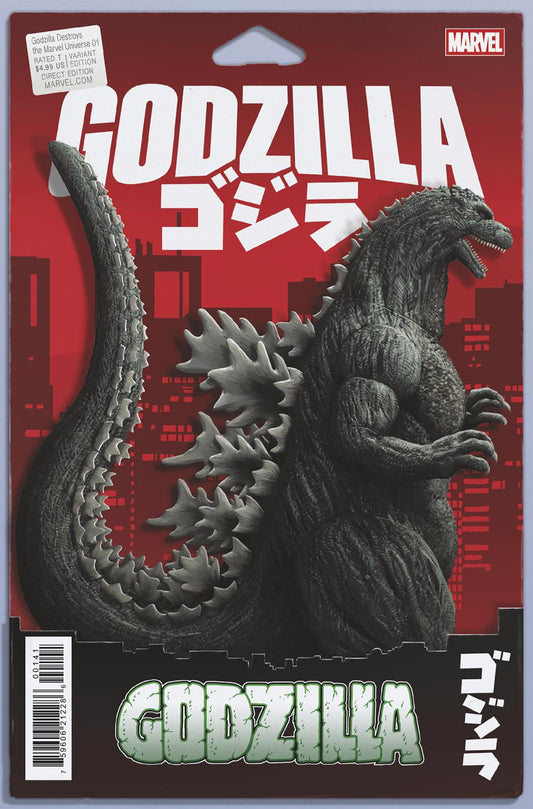 Godzilla Destroys The Marvel Universe (2025) #1D