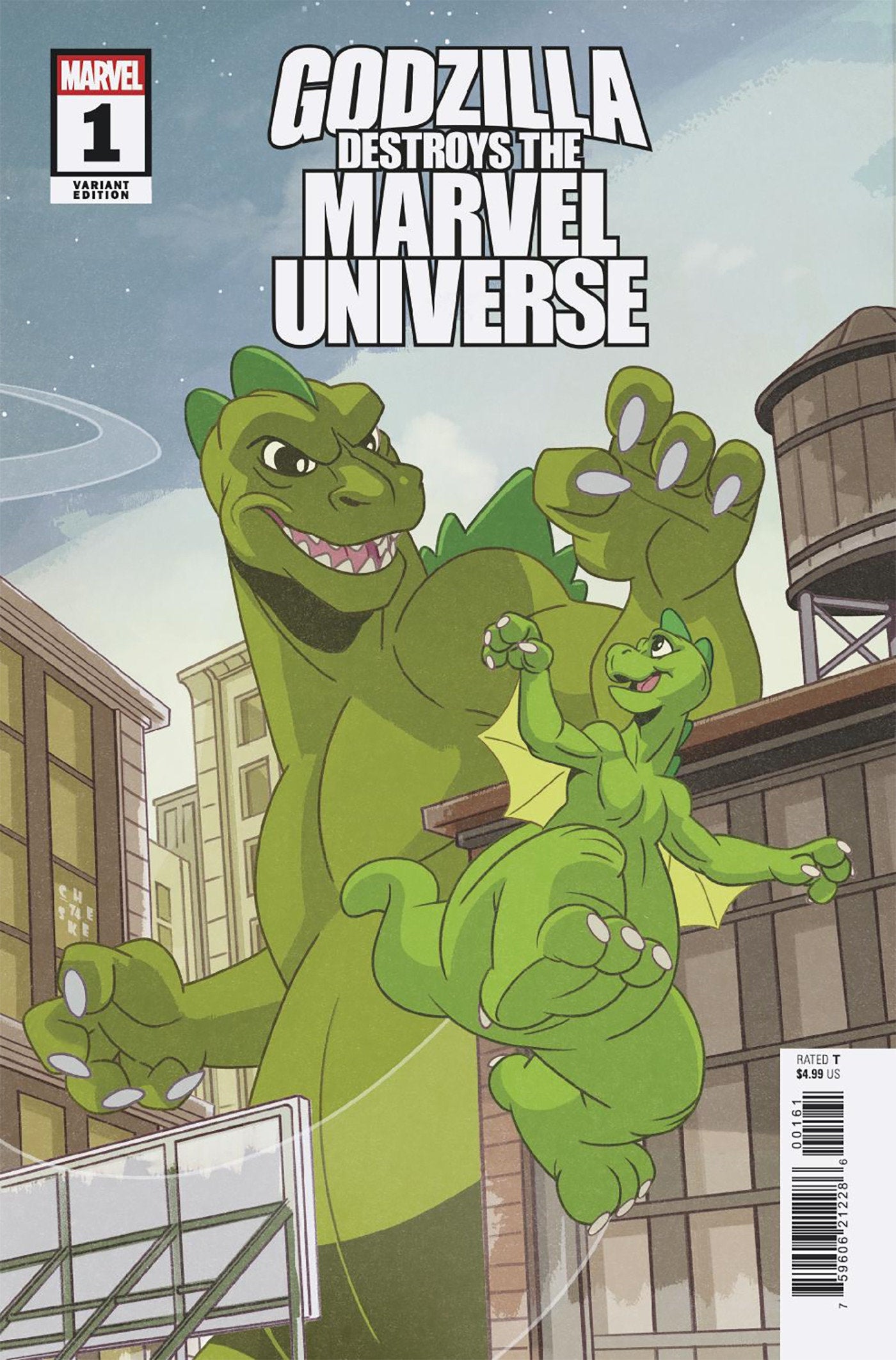 Godzilla Destroys The Marvel Universe (2025) #1F