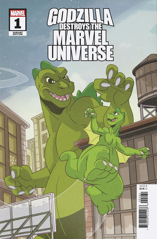 Godzilla Destroys The Marvel Universe (2025) #1F