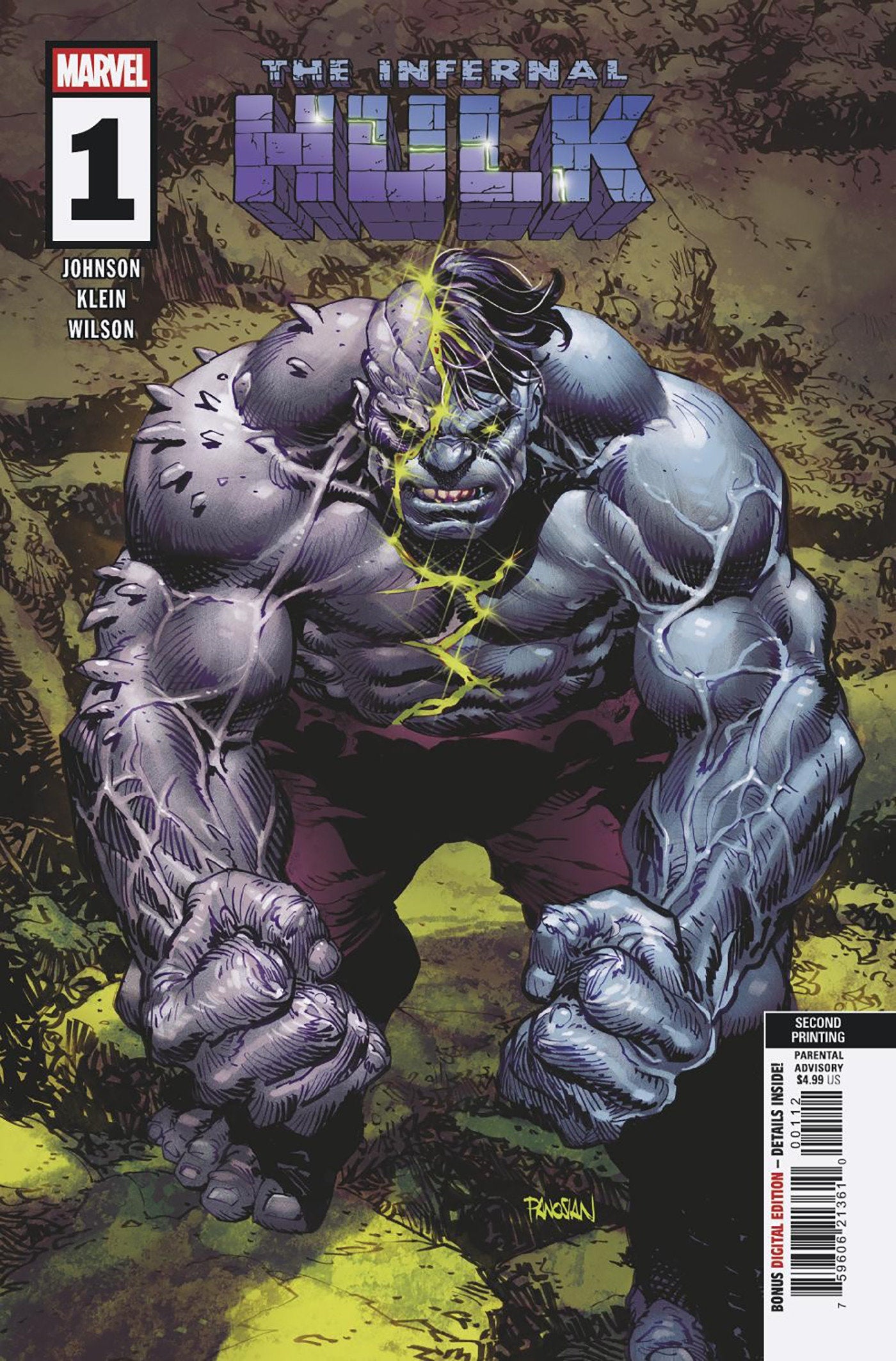Infernal Hulk (2026) #1 Second Printing