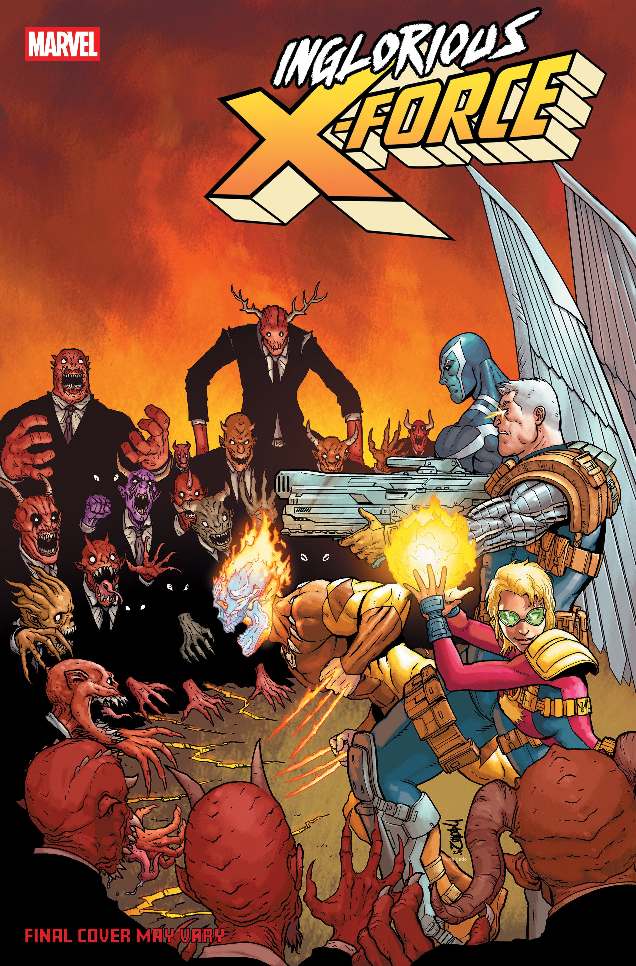 Inglorious X Force #2 Jacen Burrows Variant